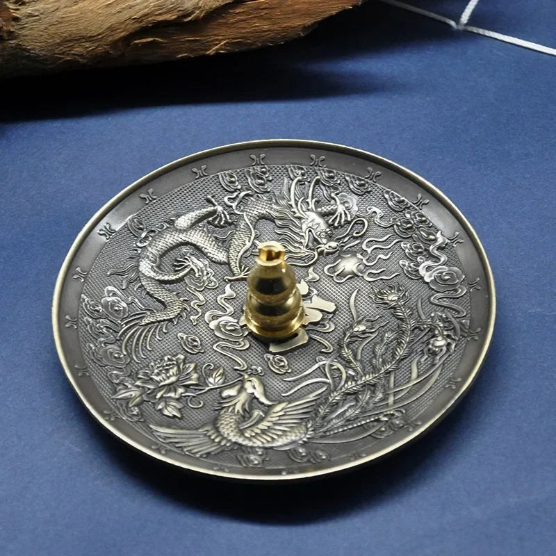 Brule encens bronze