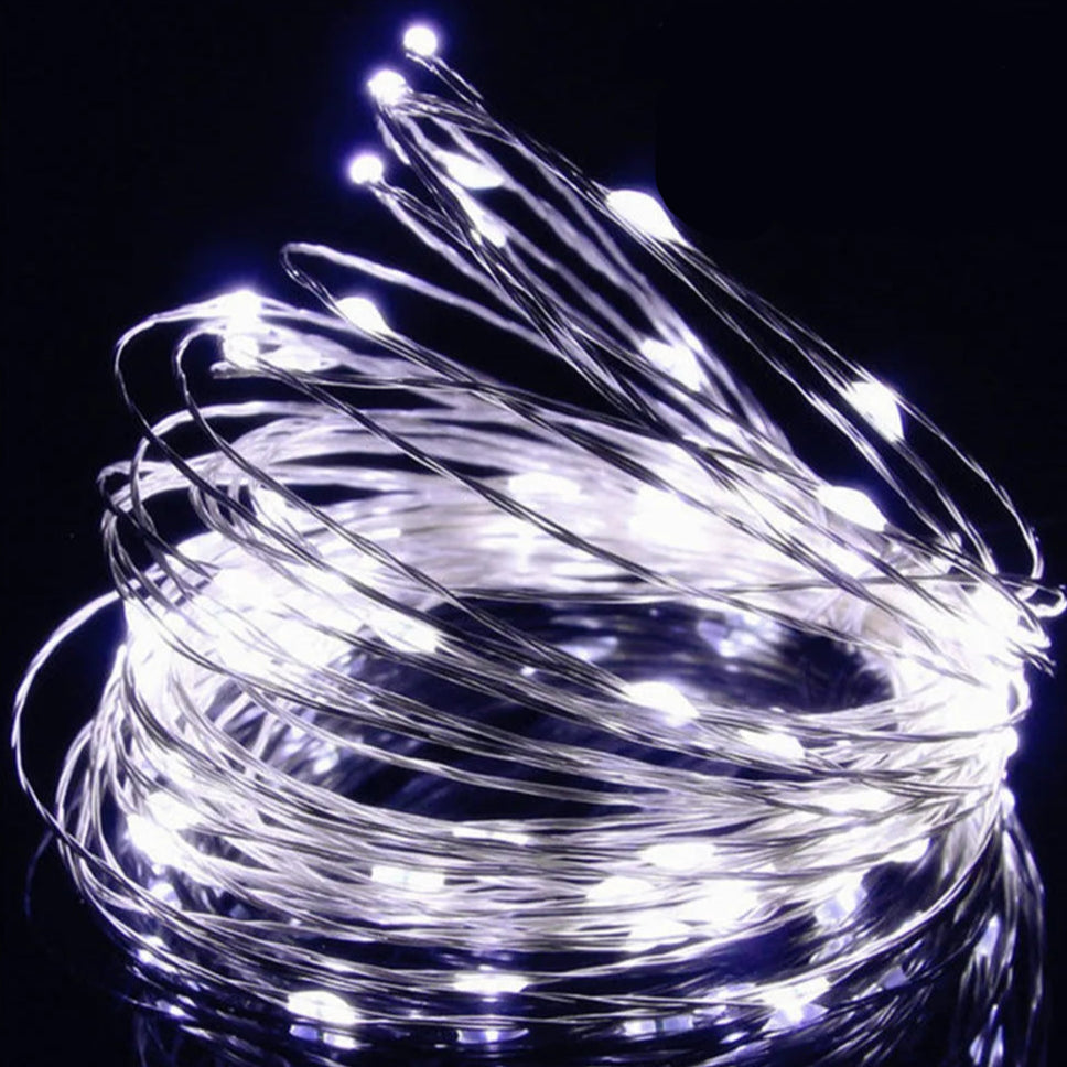 Guirlande lumineuse filament blanc