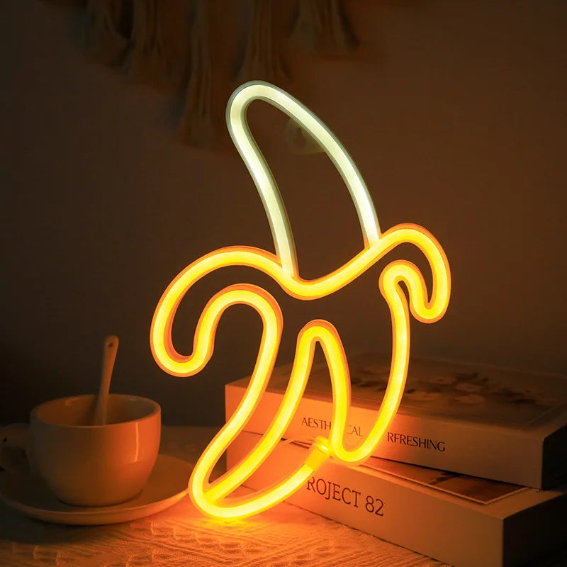 Neon banane