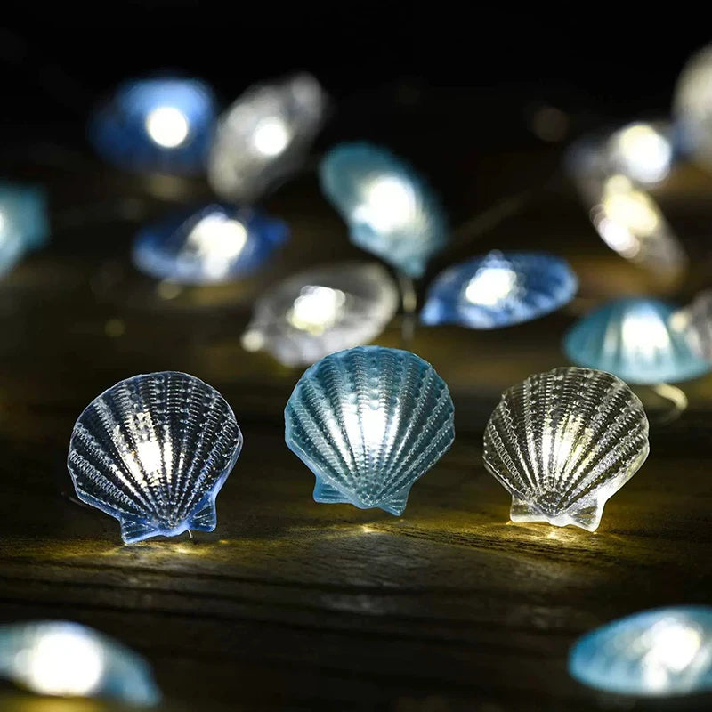 Guirlande lumineuse coquillage