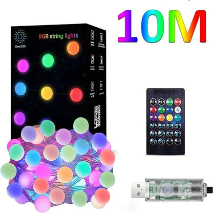 Guirlande lumineuse rgb 10 M