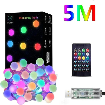 Guirlande lumineuse rgb 5 M