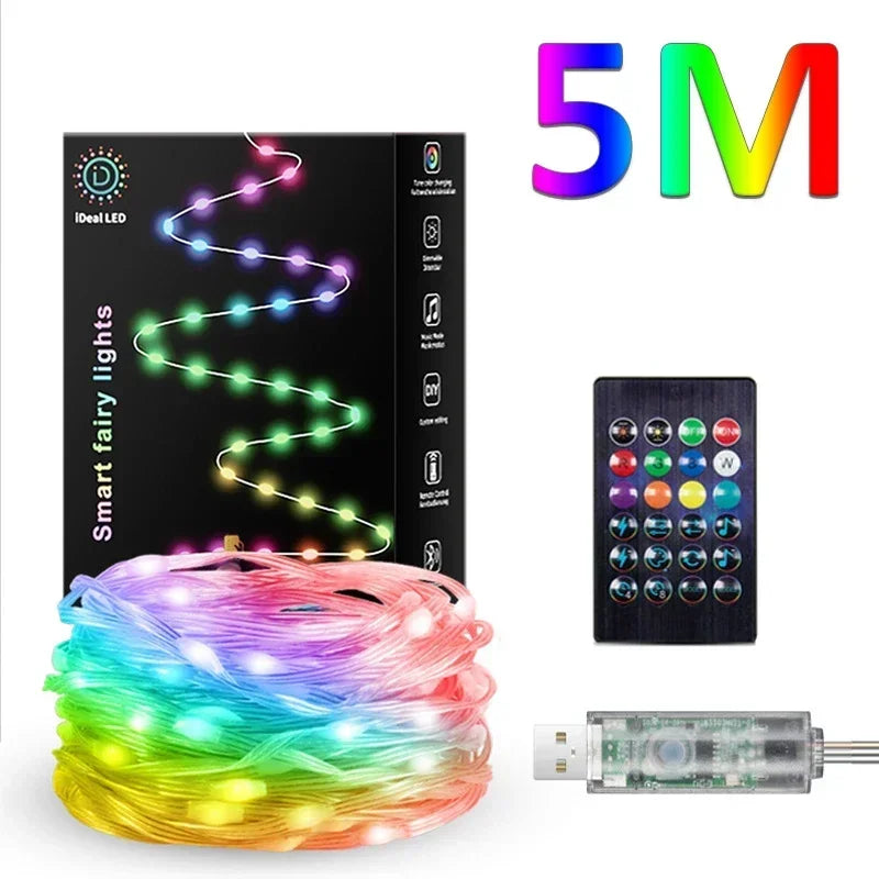 Guirlande lumineuse rgb 5 M