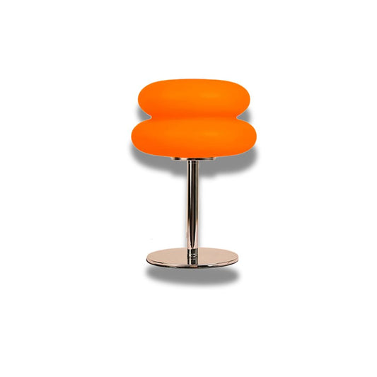 Lampe champignon vintage orange
