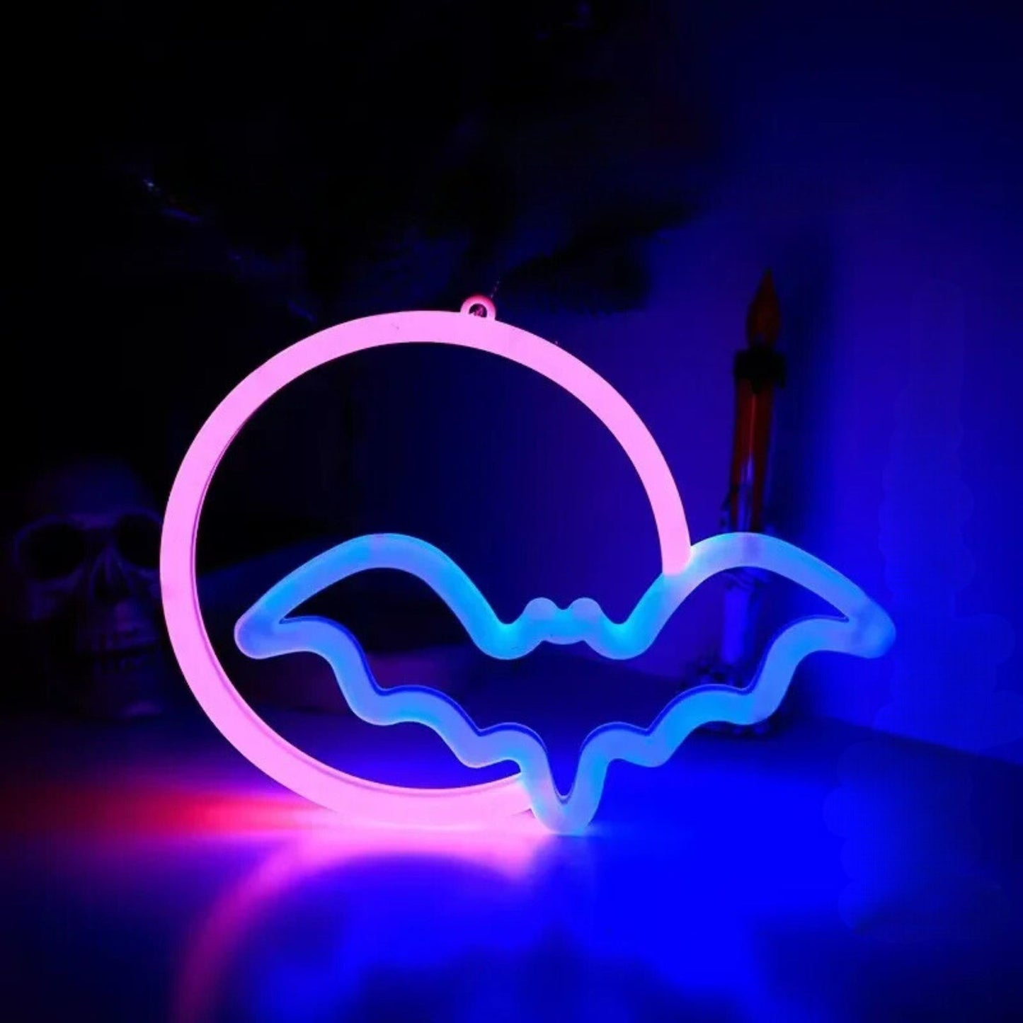 Neon chambre Chauve souris 2