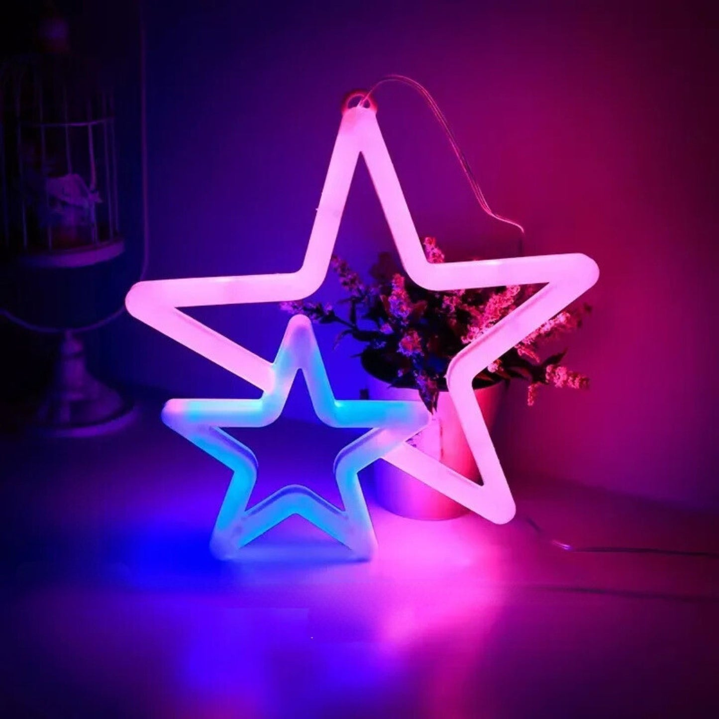 Neon chambre Etoile