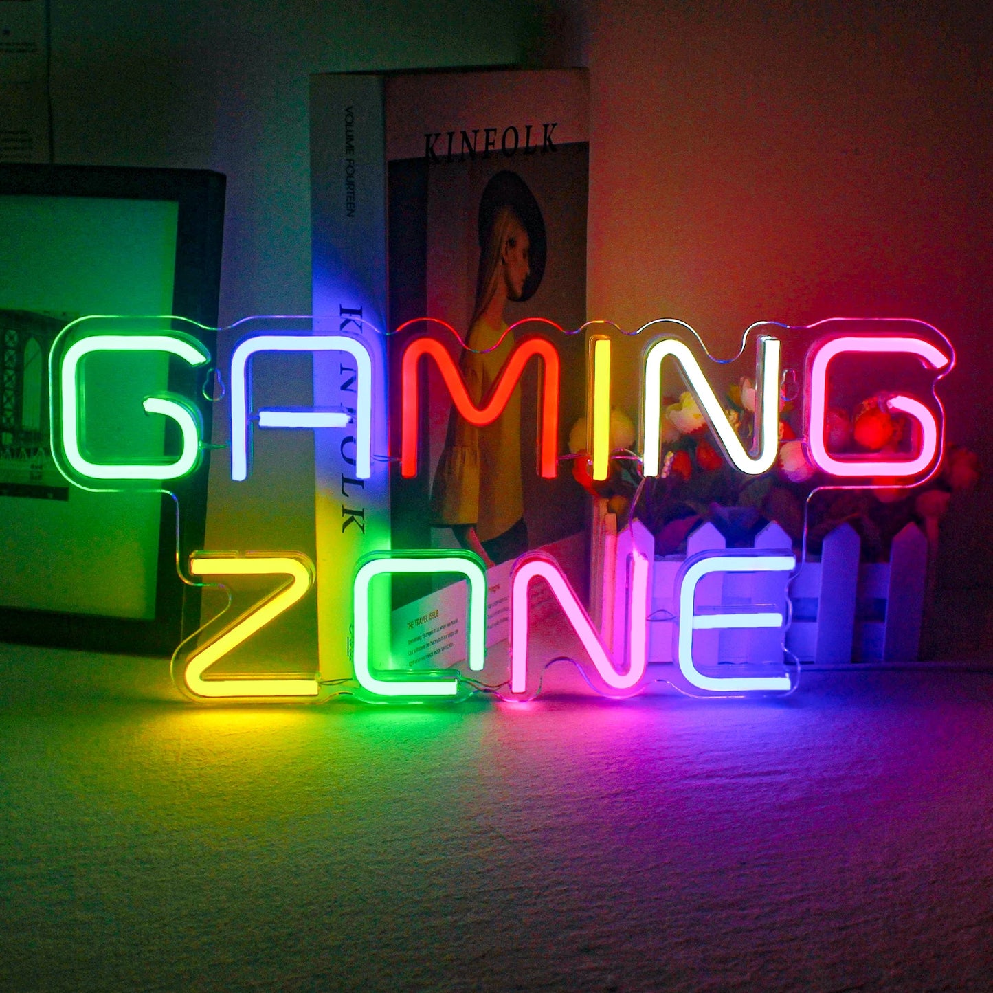 néon gaming room - gaming zone